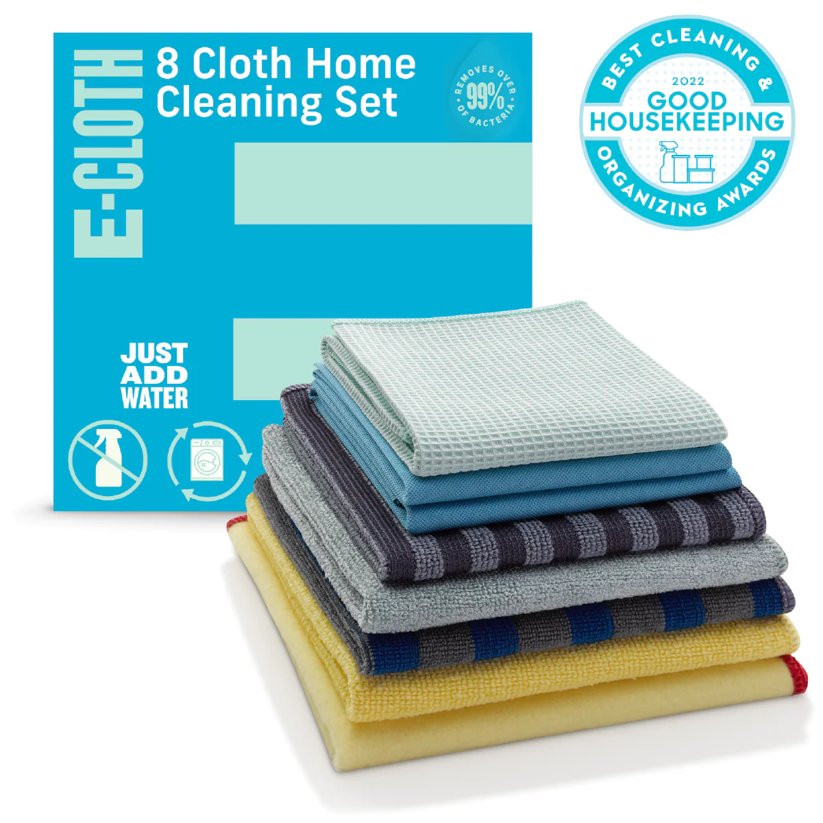 E-Cloth 8 Cloth Home Cleaning Set
