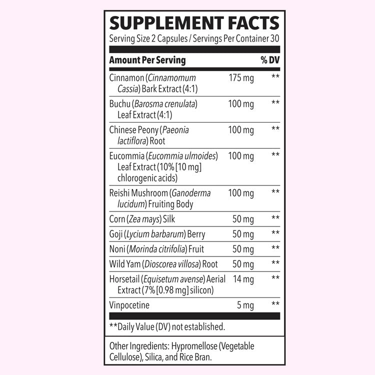 Supplement Facts Panel