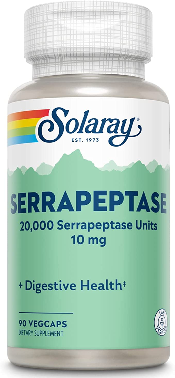 Serrapeptase 20,000 units 10mg