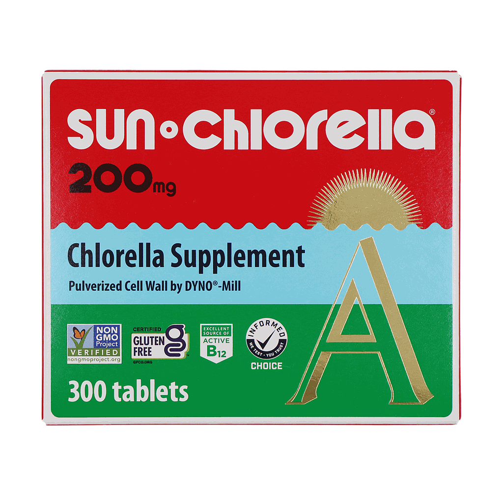 Sun Chlorella 200mg (300 Tablets)