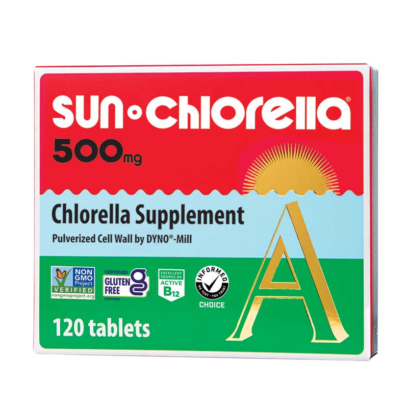 Sun Chlorella 500mg (120 Tablets)