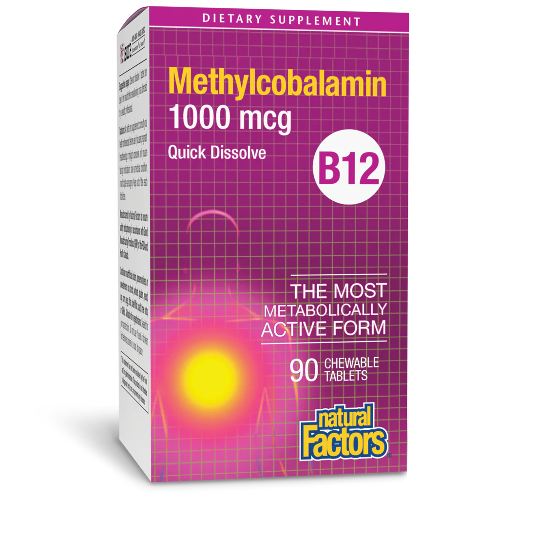 Methylcobalamin B12 1000mcg (90 tablets)