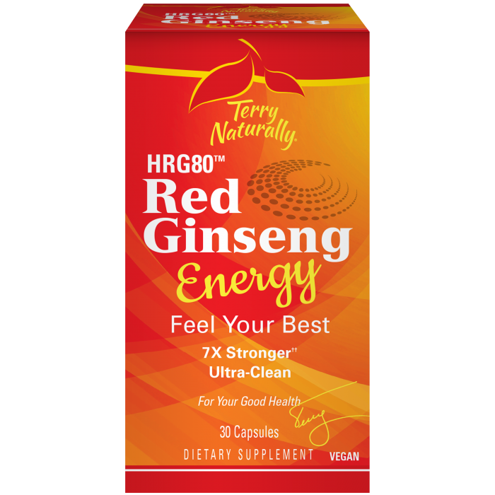 HRG80™ Red Ginseng Energy (30 Capsules)