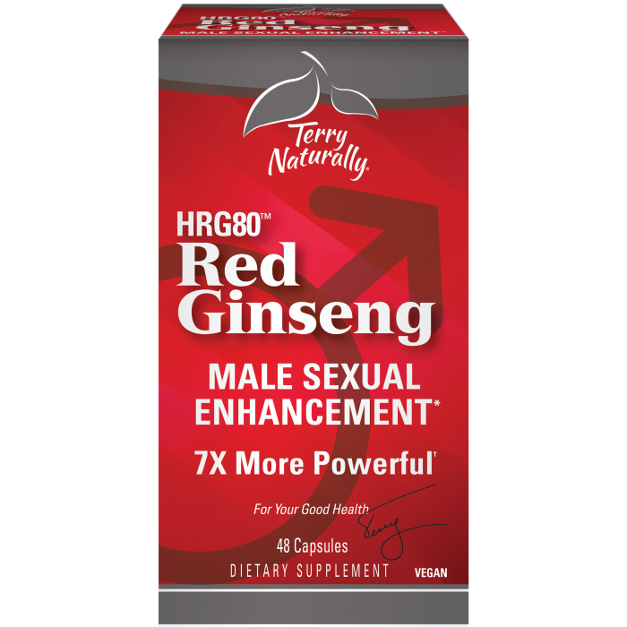 HRG80™ Red Ginseng Male Enhancement* (48 Capsules)
