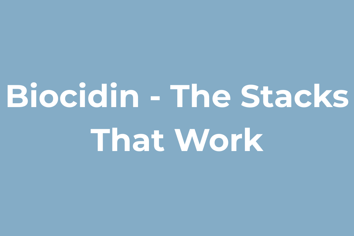 Biocidin - The Stacks That Work