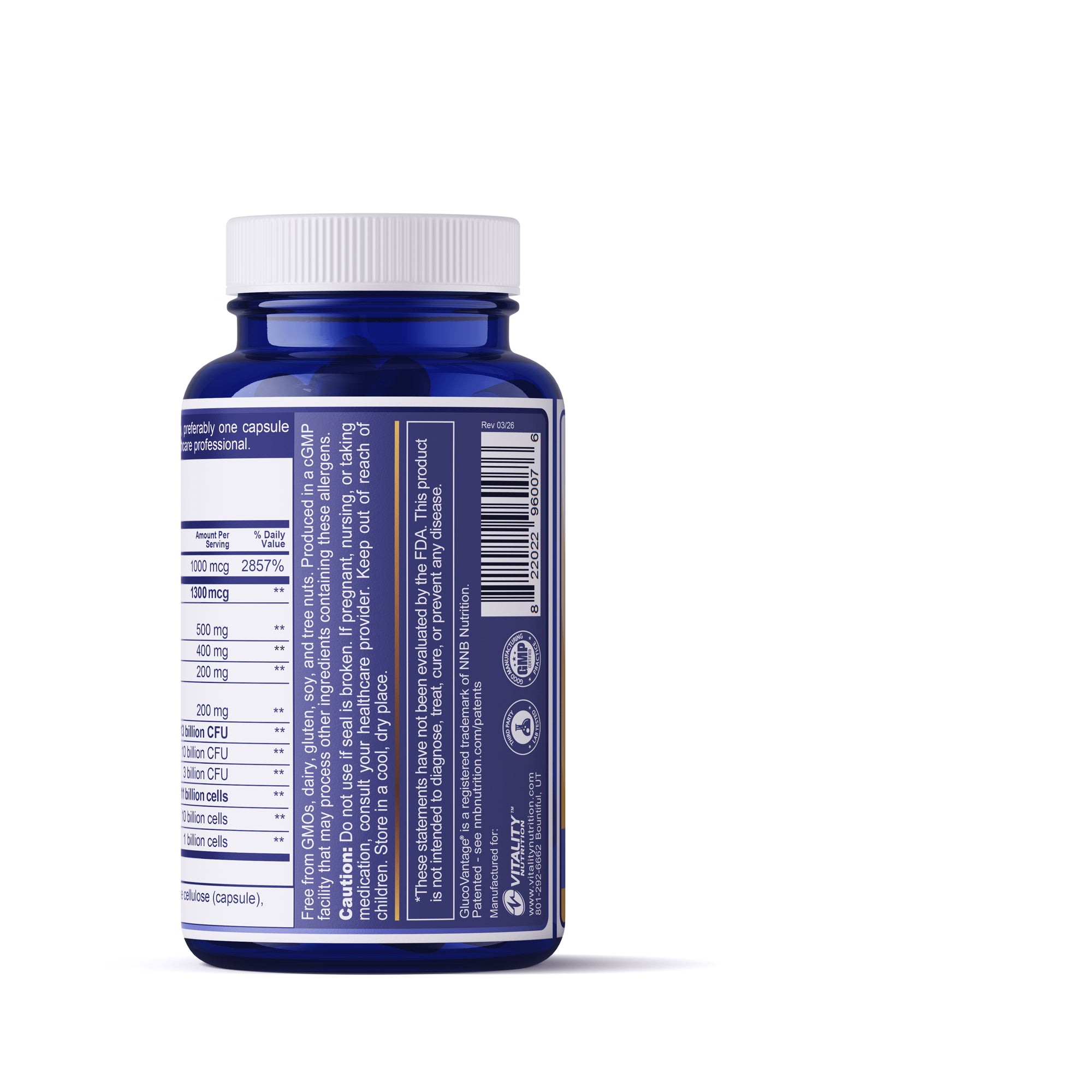 GLP-1 Metabolic Optimizer (90 Capsules, 30 Day Supply)