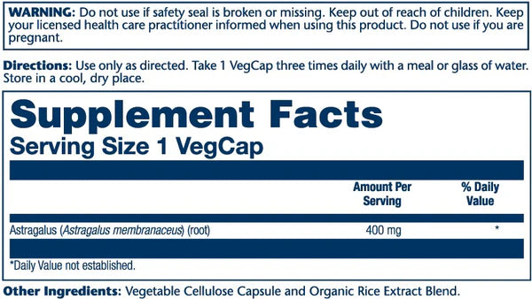 Astragalus 400mg