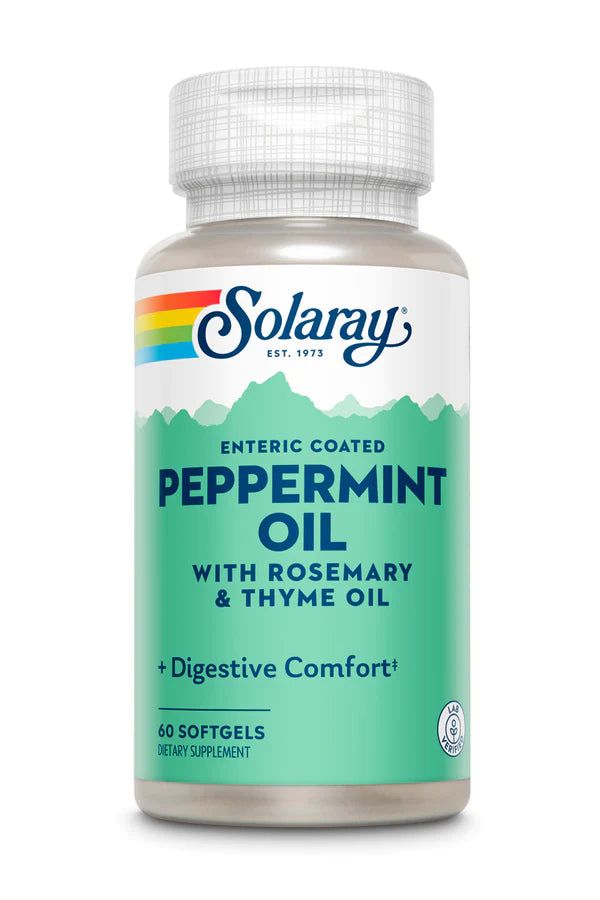 Enteric Coated Peppermint Oil with Rosemary and Thyme