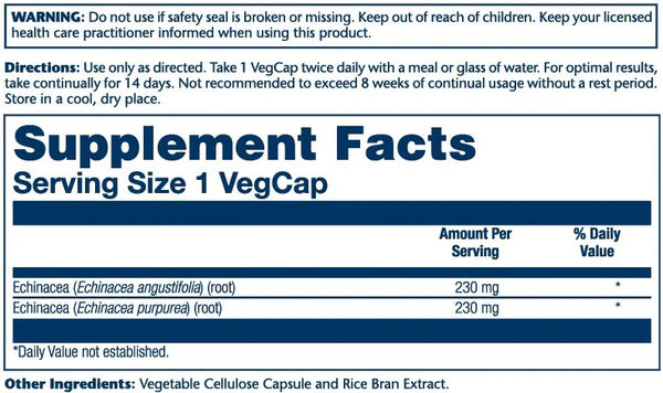 Echinacea Purpurea & Angustifo 460mg
