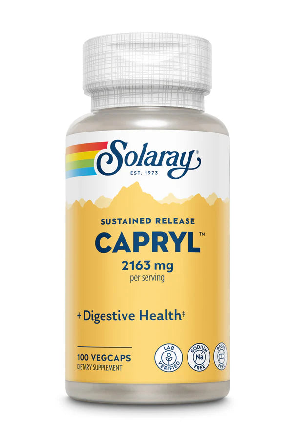 Solaray Sustained Release Capryl™ (Caprylic Acid)