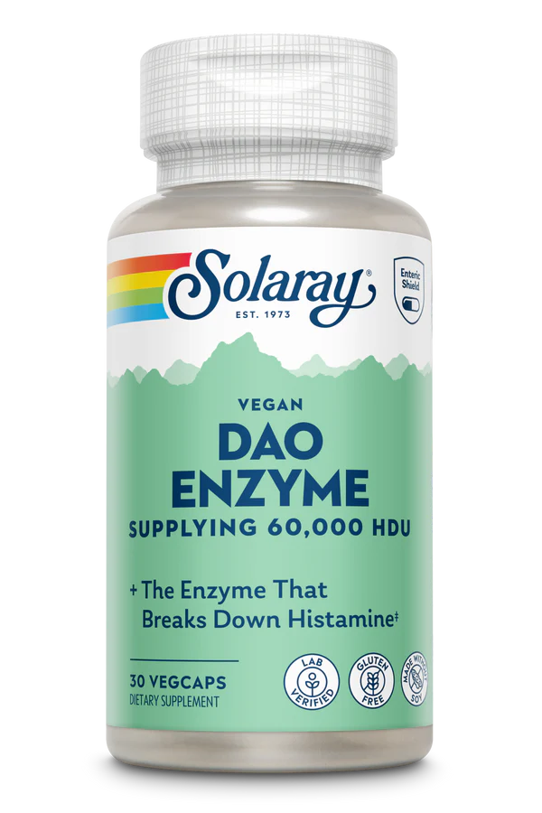 Solaray® DAO Enzyme — 30 VegCaps (60,000 HDU)