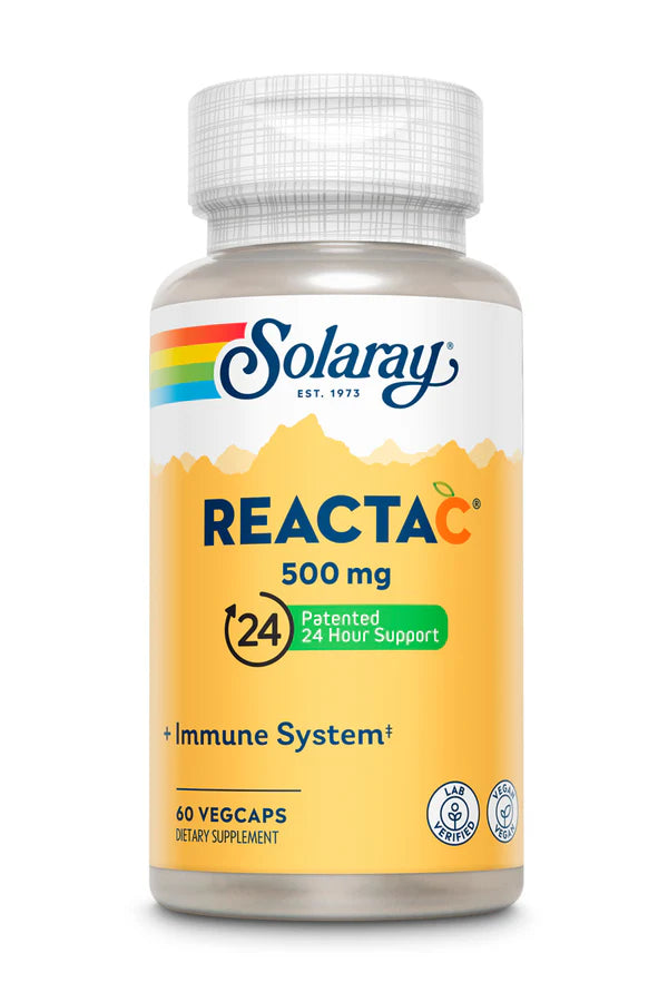 ReactaC® 500mg Mineral Ascorbate Vitamin C