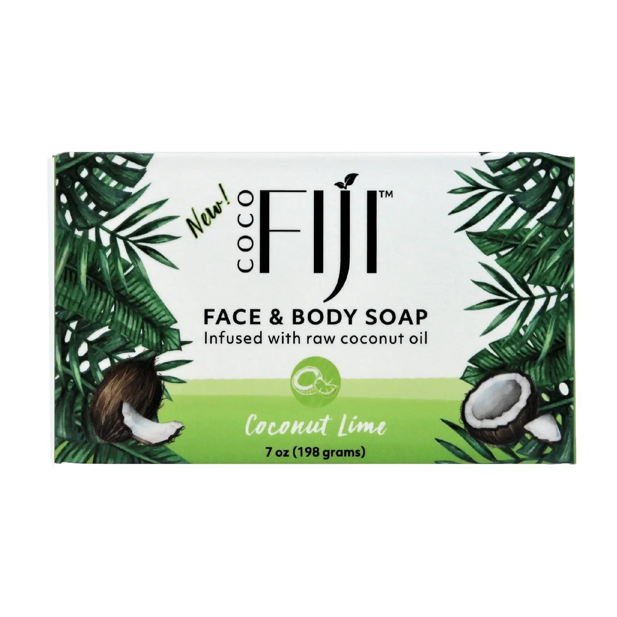 Coconut Oil Infused Soap For Face and Body