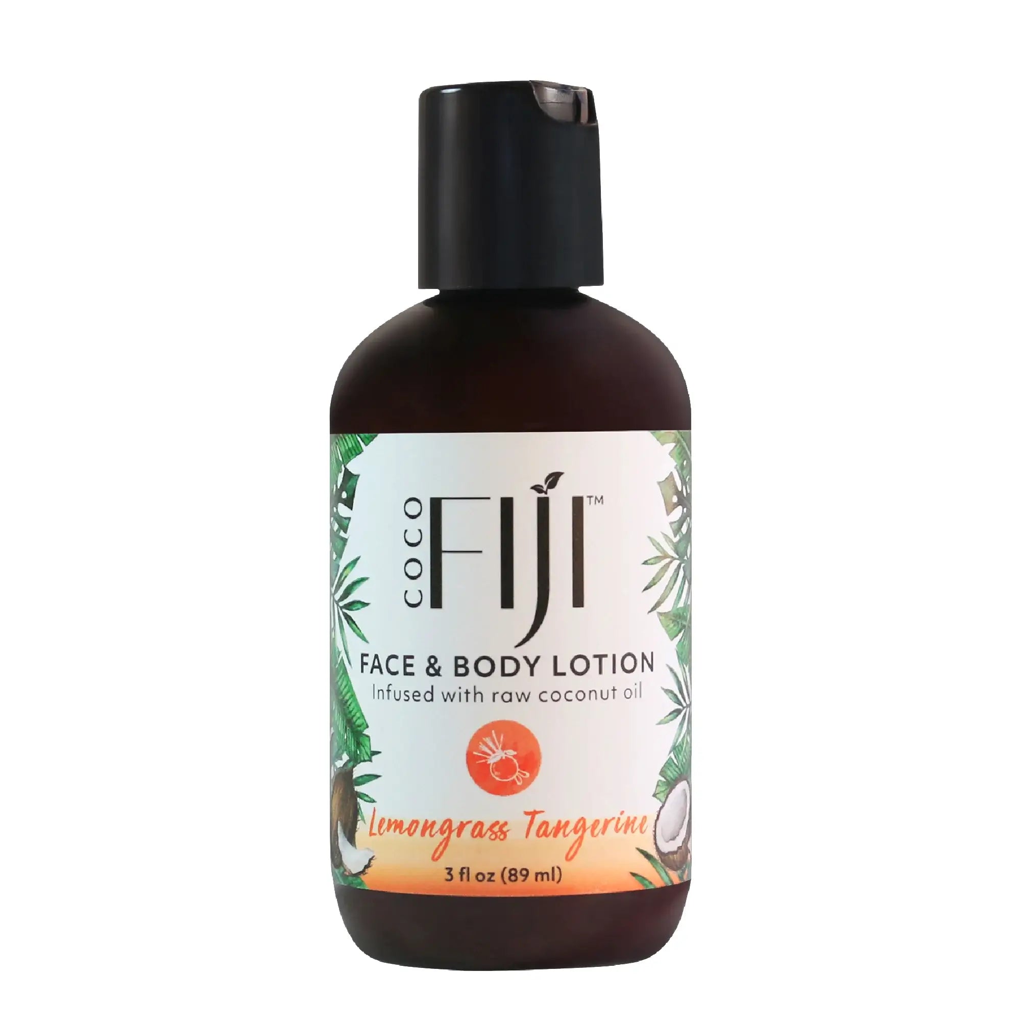 Coconut Oil Infused Lotion For Face and Body (3 oz)