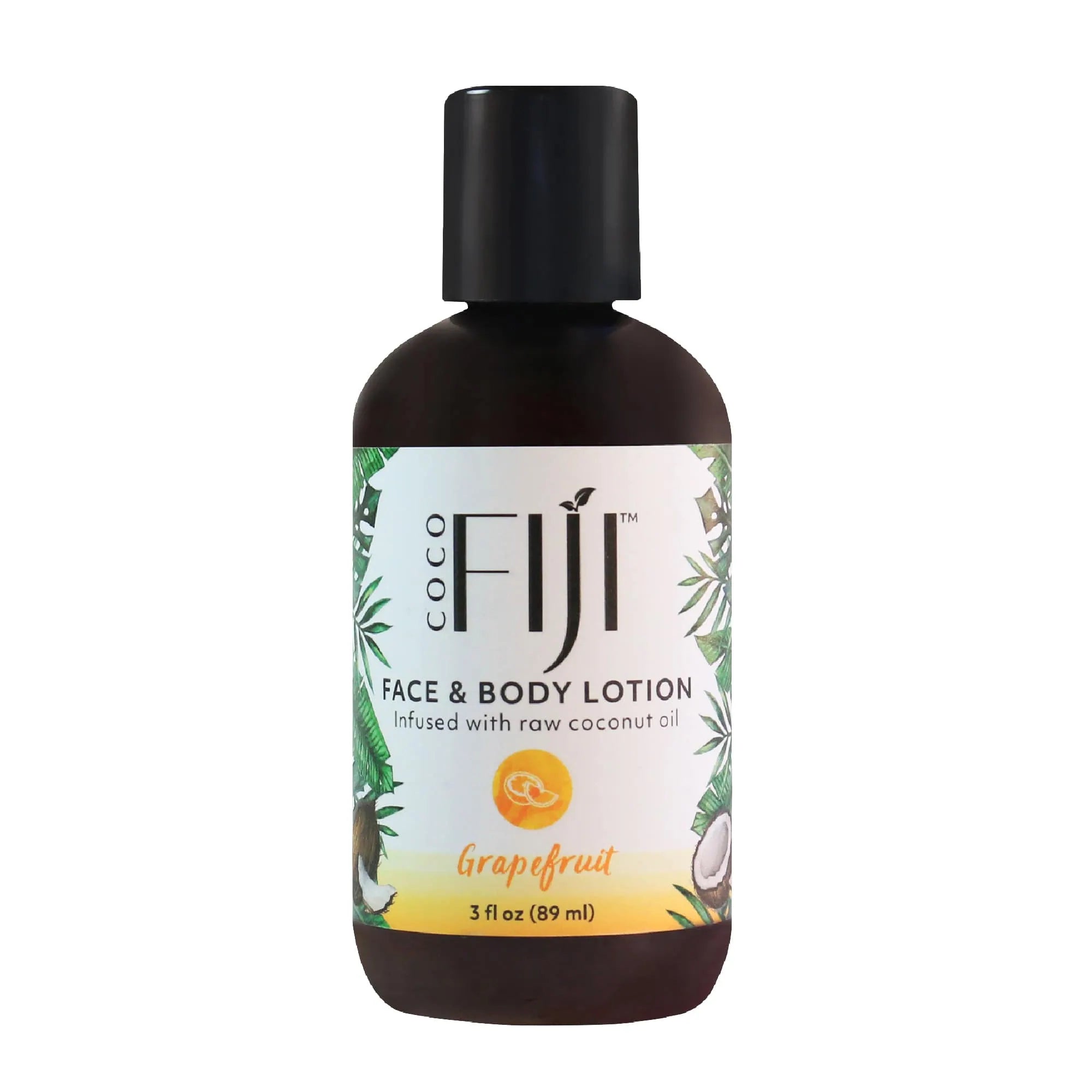 Coconut Oil Infused Lotion For Face and Body (3 oz)