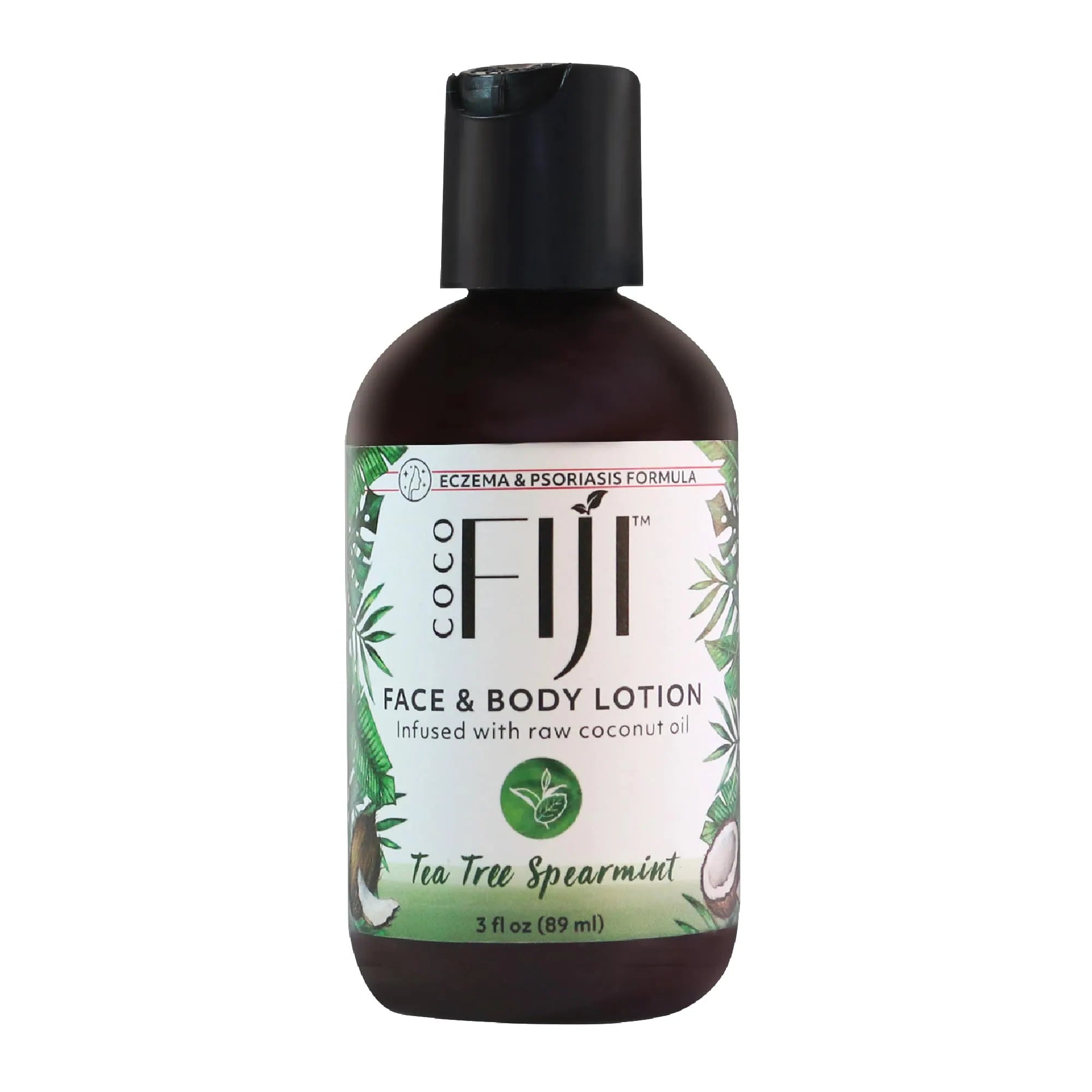 Coconut Oil Infused Lotion For Face and Body (3 oz)