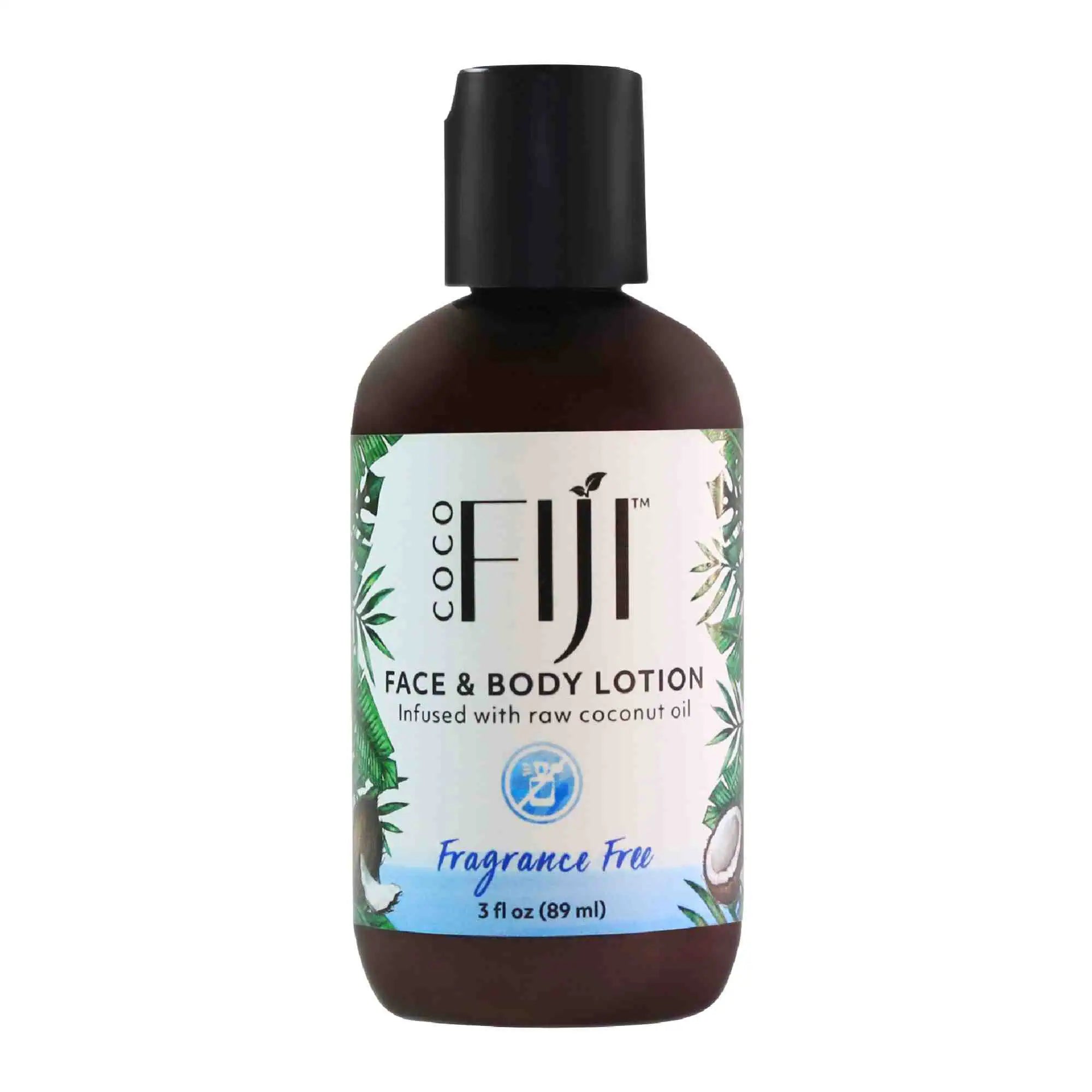 Coconut Oil Infused Lotion For Face and Body (3 oz)