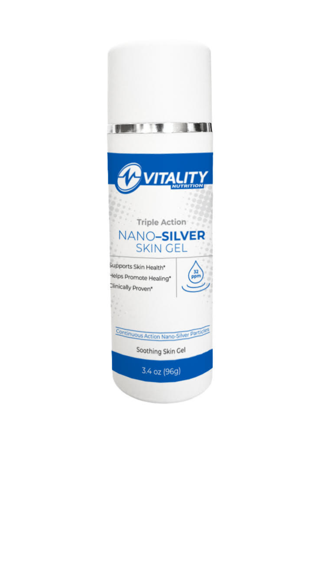Triple Action Nano-Colloidal Silver Skin Gel