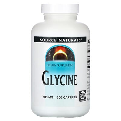 Source Naturals Glycine 500mg