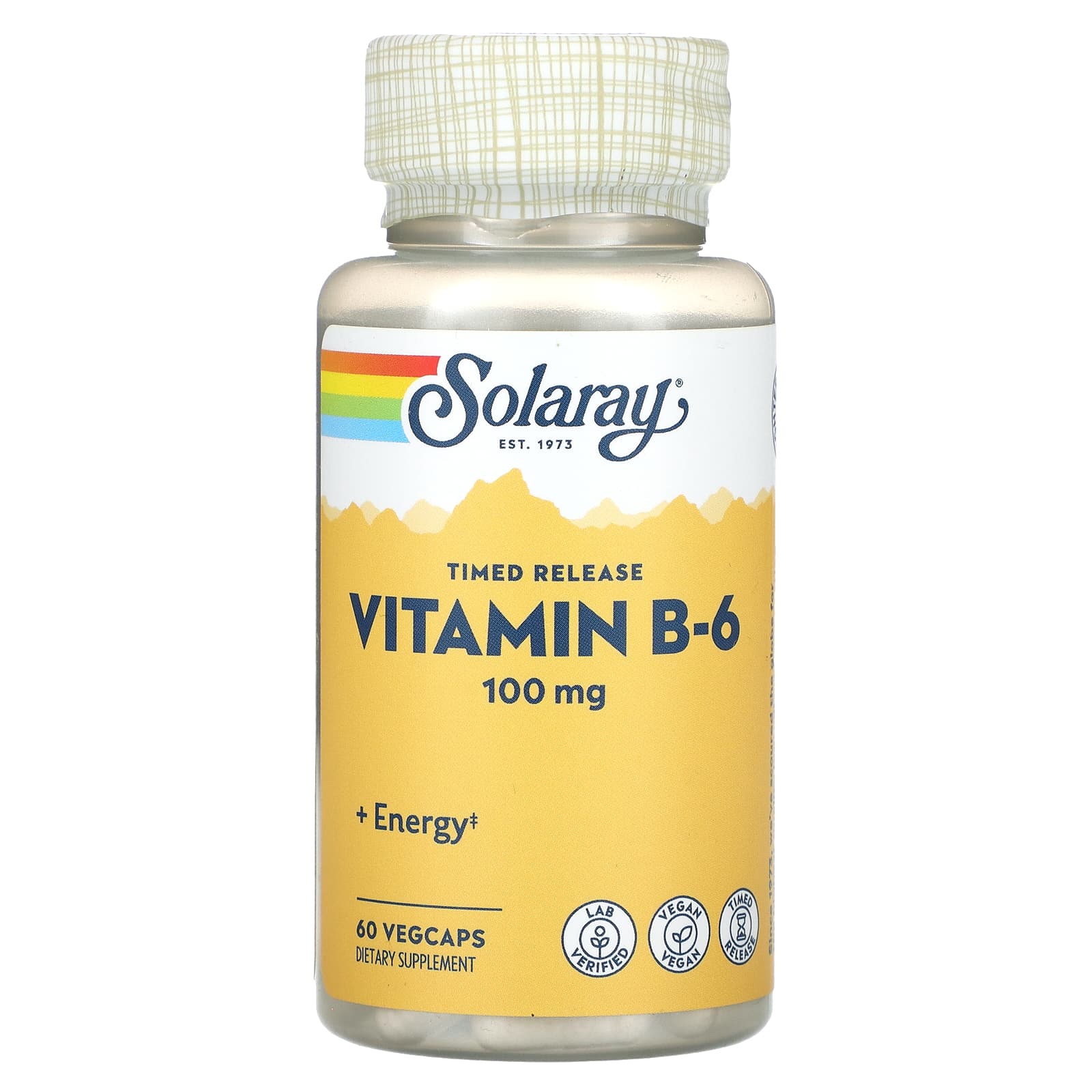 Timed Release Vitamin B6 (100mg)