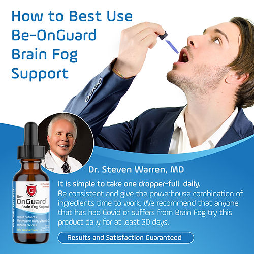 Be-OnGuard Methylene Blue Brain Fog Support -