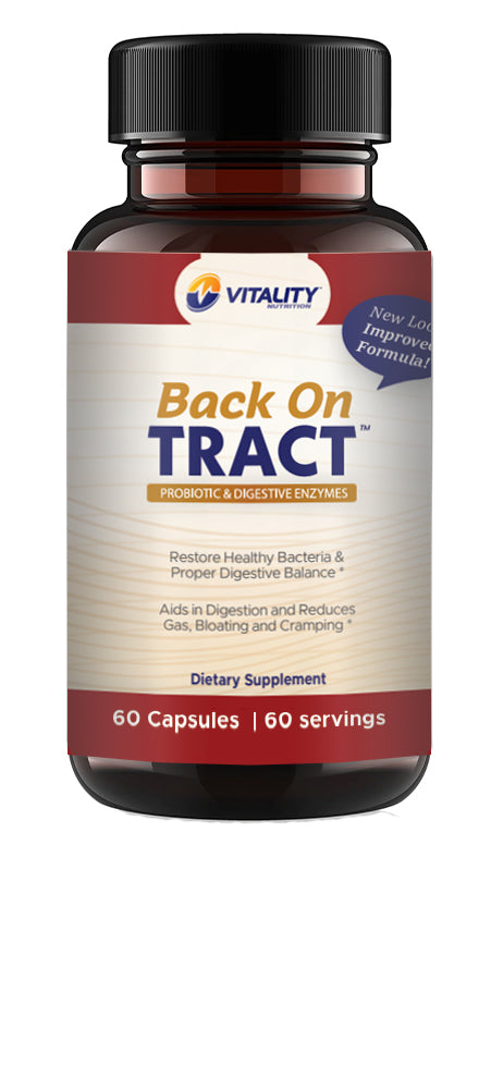 Back on Tract Probiotic & Digestive Enzymes - NEW & IMPROVED FORMULA!