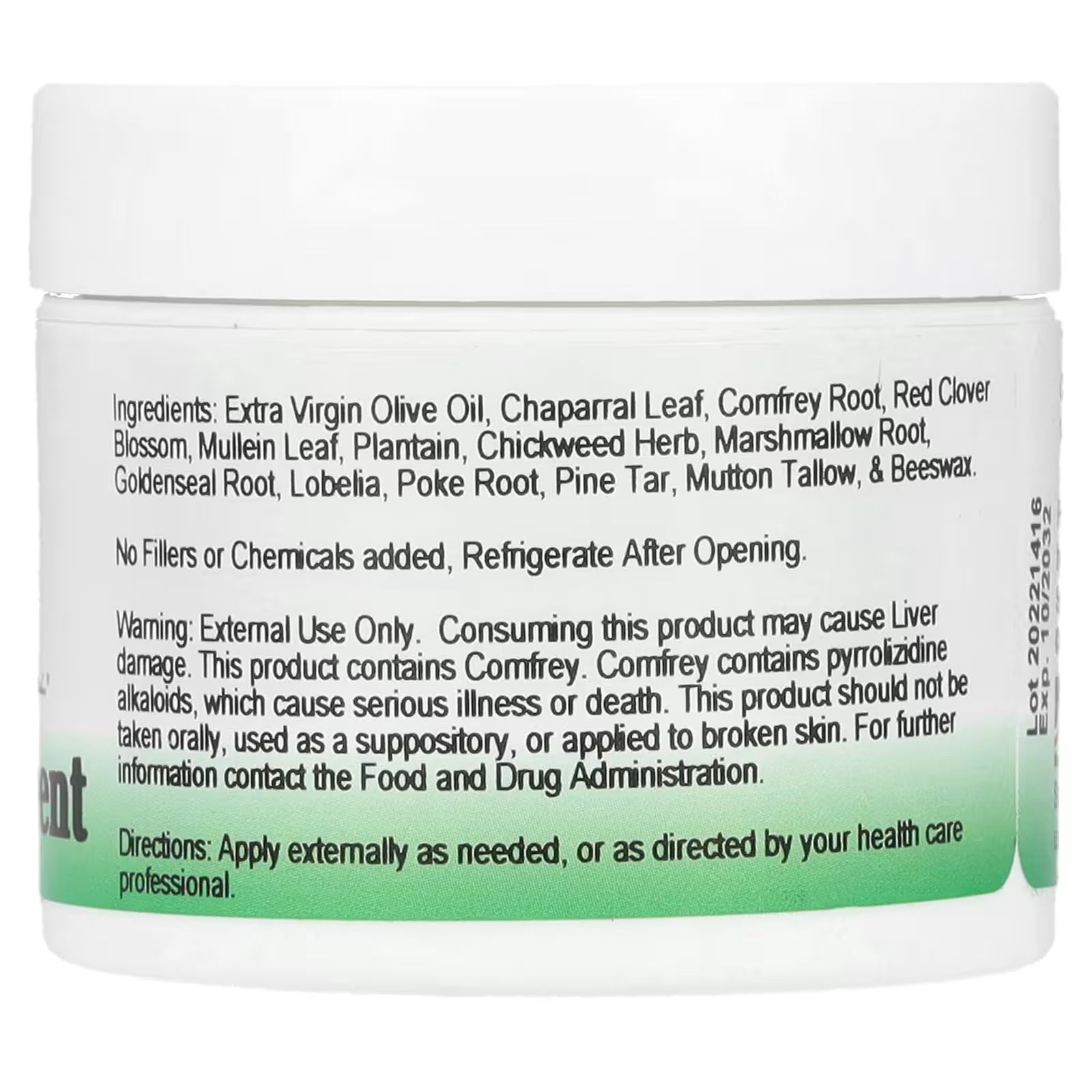 Dr. Christopher's Black Ointment (2 oz)