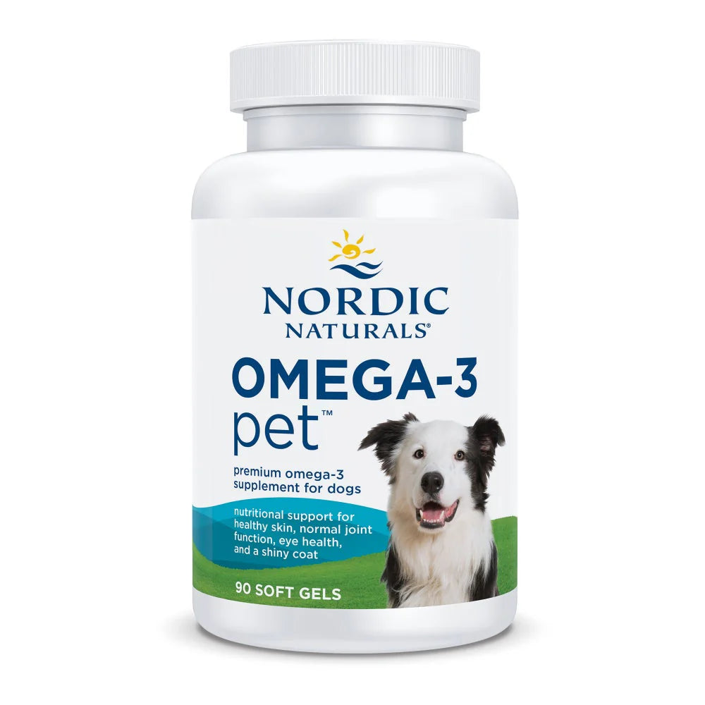 Omega-3 Pet – 90 Soft Gels for Dogs