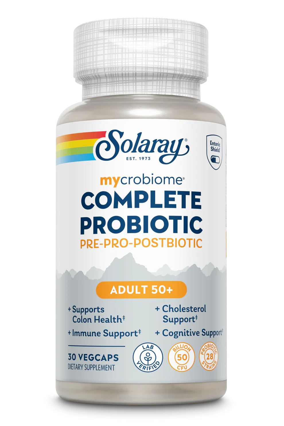 NEW Mycrobiome® Complete Probiotic Adult 50+ — 30 Capsules