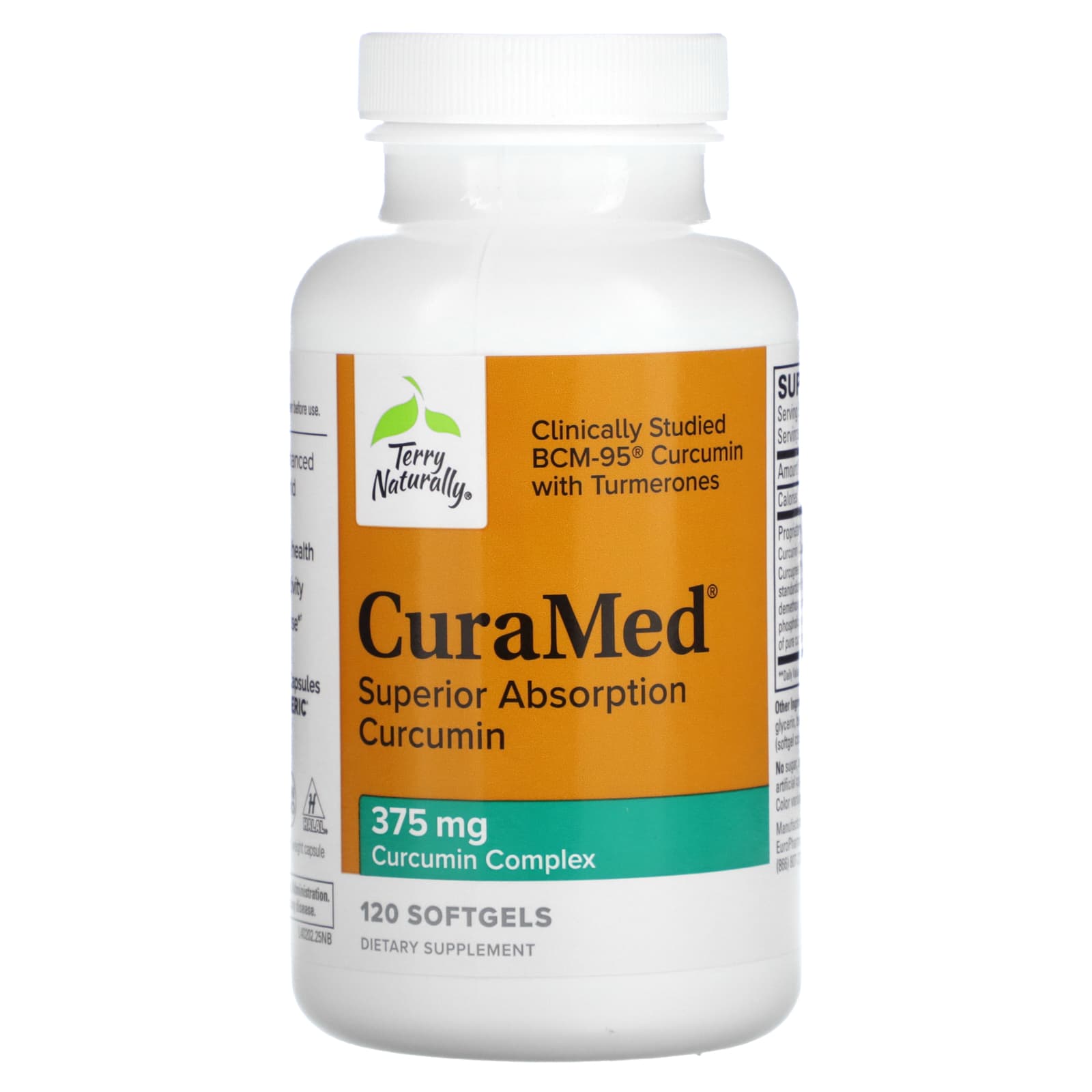 CuraMed Superior Absorption Curcumin 375mg