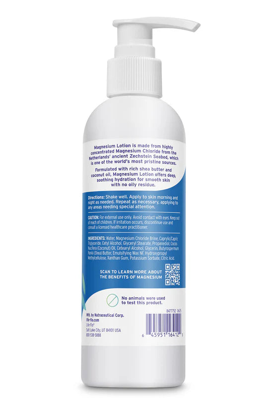 Magnesium Lotion (8 fl oz) LifeFlo®
