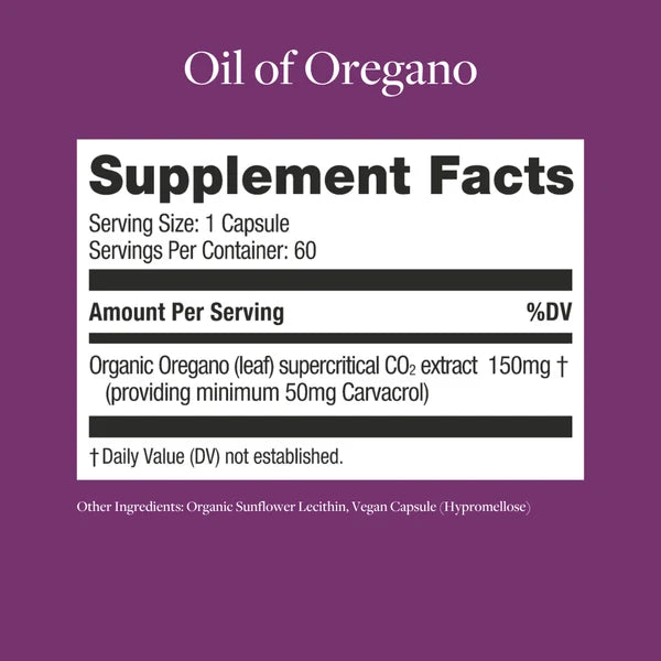 Kokora Oil of Oregano (60 Capsules)