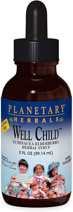 Well Child Echinacea-Elderberry Herbal Syrup
