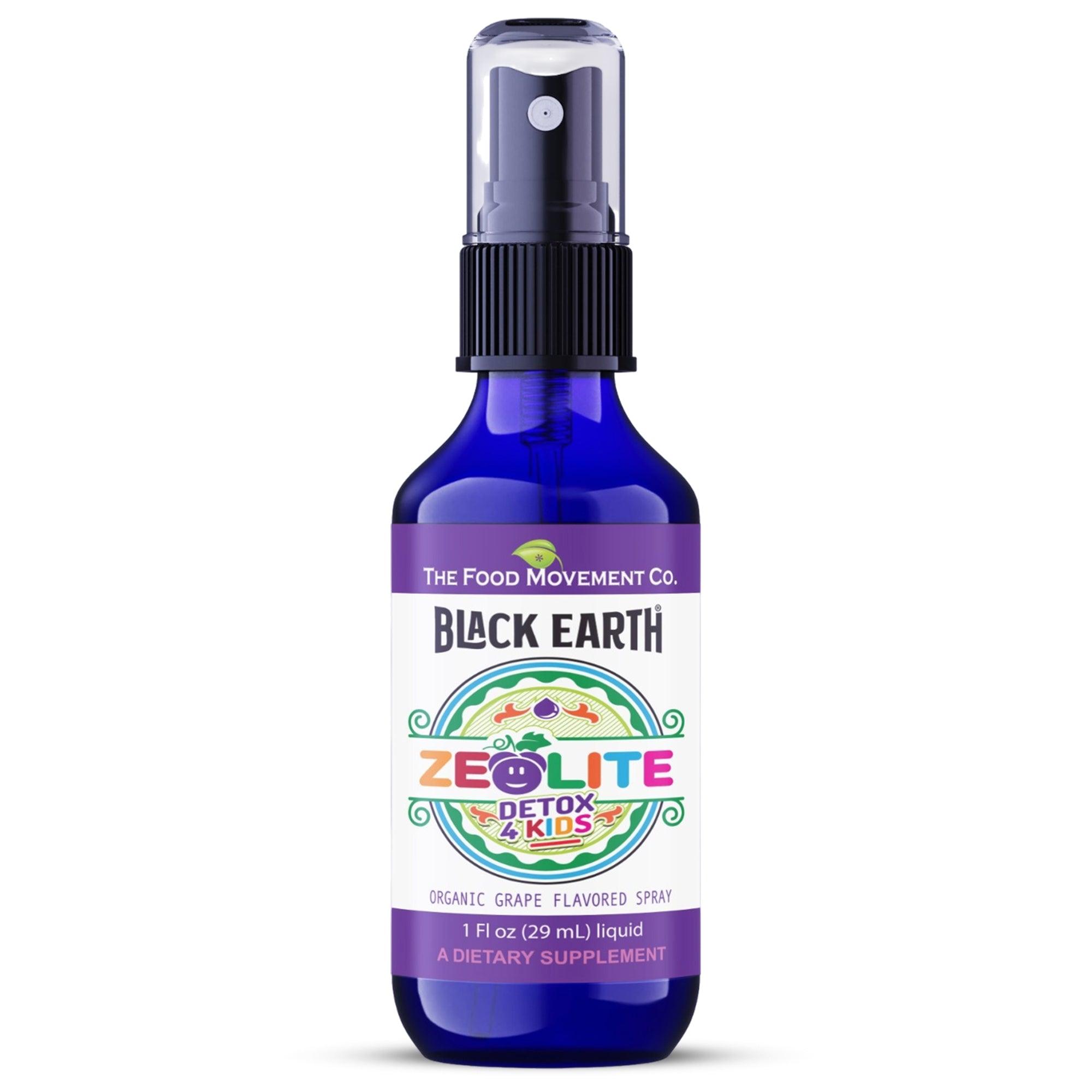 Black Earth Zeolite for Kids (Grape Flavor)