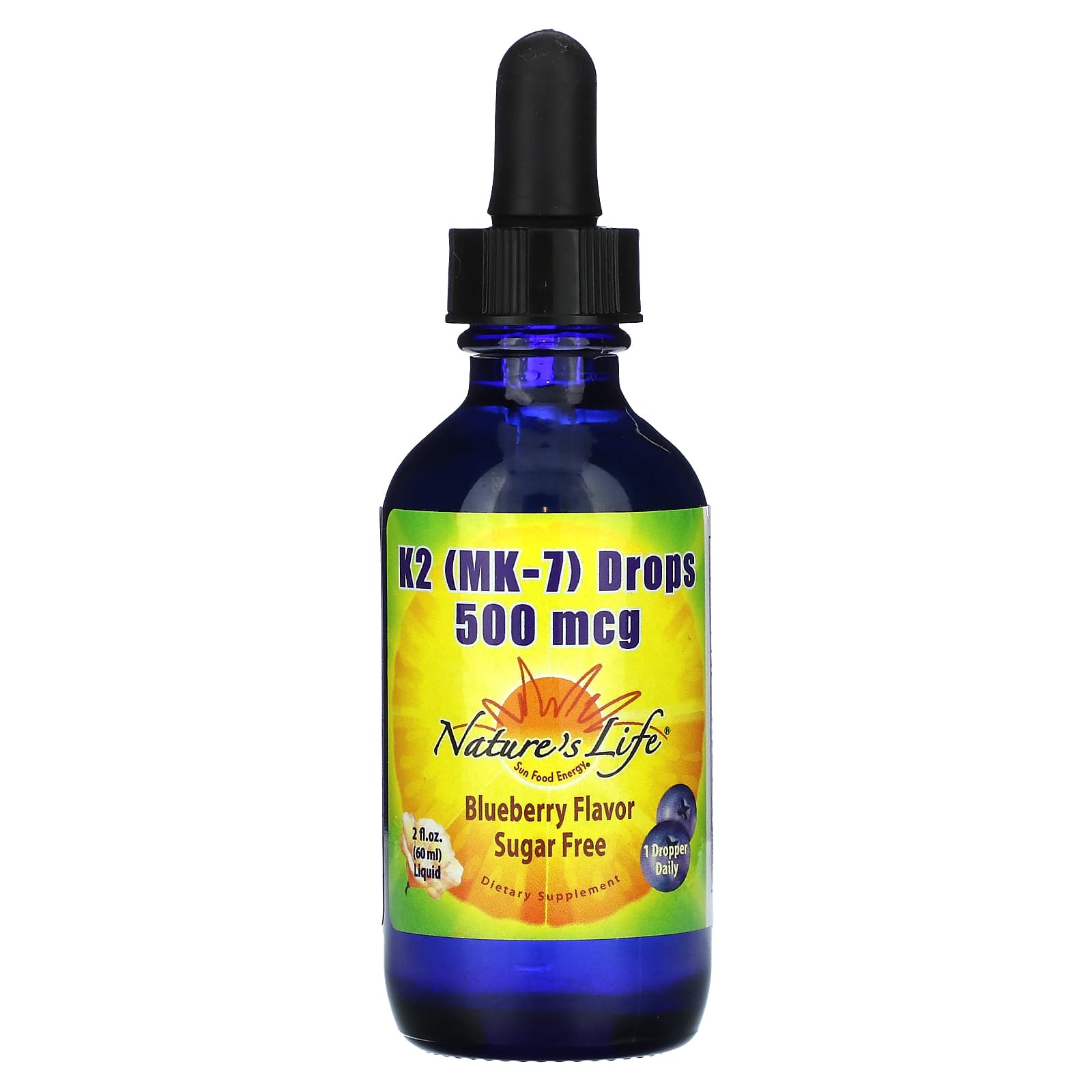 Nature's Life Revitalizing Vitamin K-2 500mcg Liquid