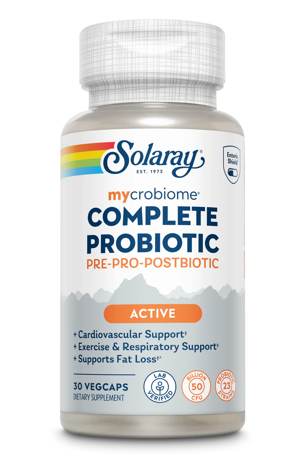 NEW Mycrobiome® Complete Probiotic Active — 30 Capsules