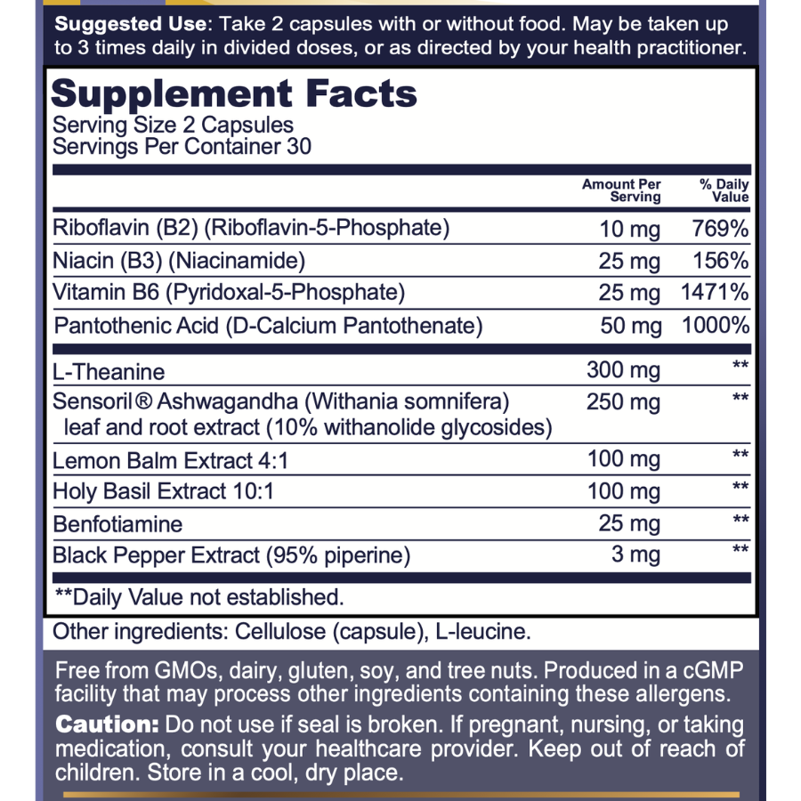 Anxiety Release 60 Capsules