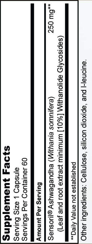 Supplement Facts Panel
