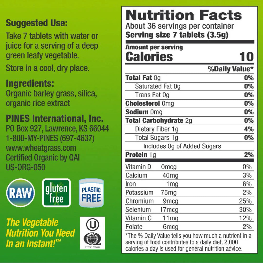 Supplement Facts Panel