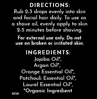 Just Ingredients Beard Oil for Men