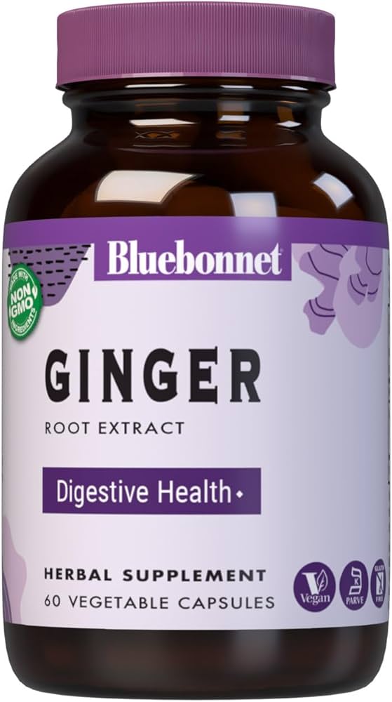 Ginger Root Extract (60 Vegetable Capsules)