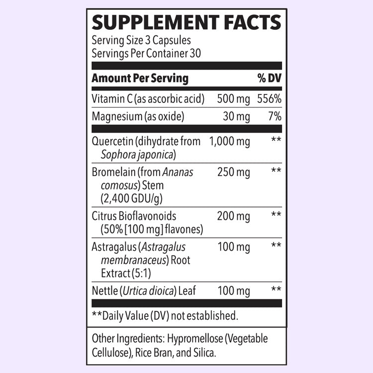 Supplement Facts Panel