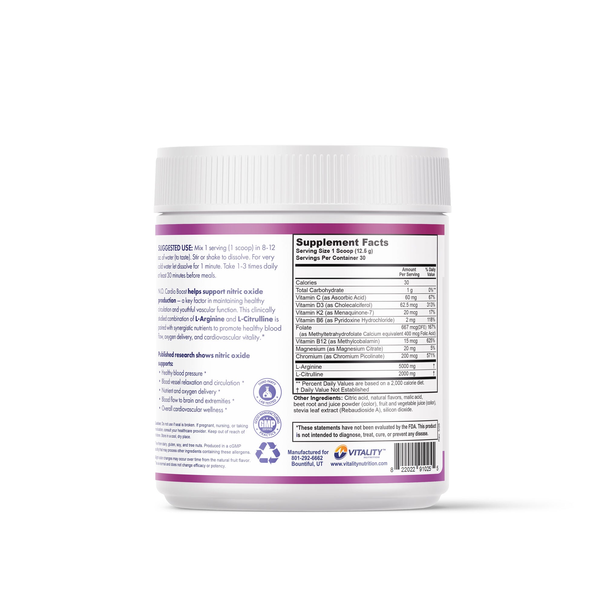 N.O. Cardio Boost (Nitric Oxide)
