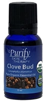 Clove Bud, 100% Pure Premium Grade, Certified Organic Essential Oil, 15 ml