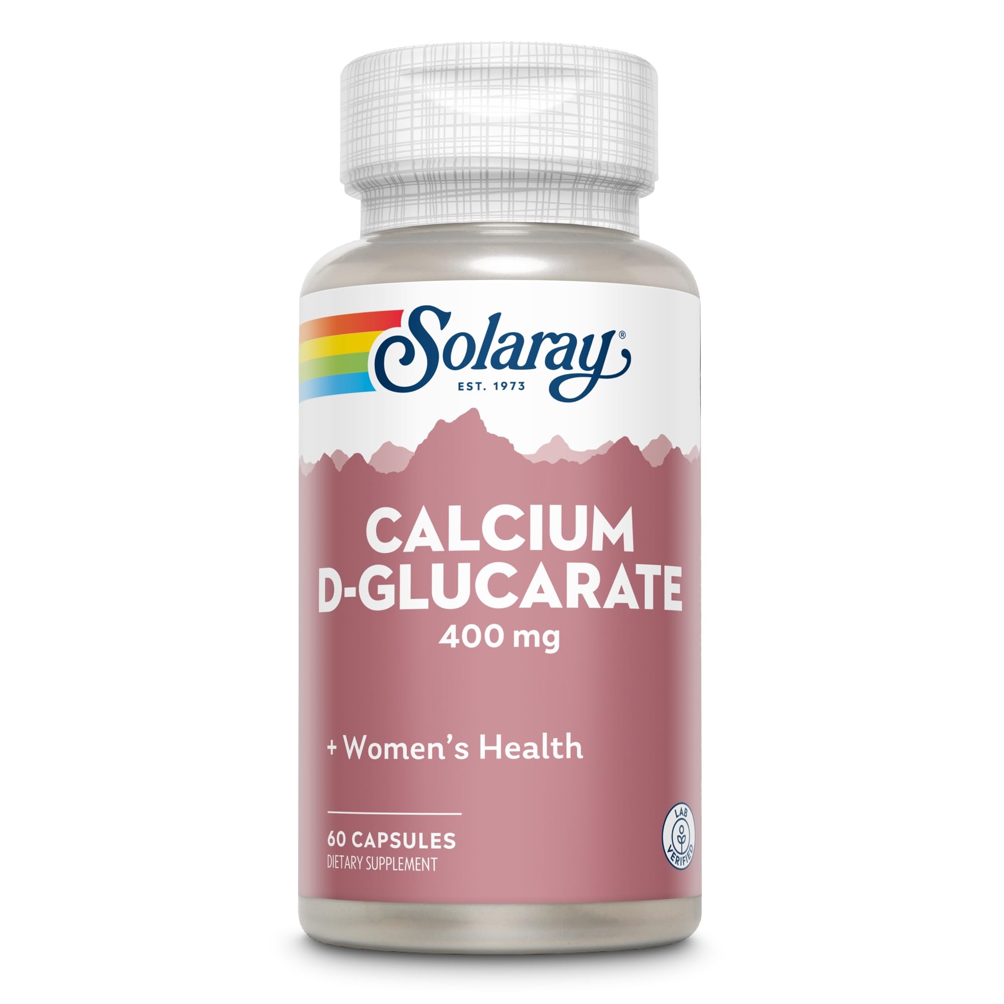 Solaray Calcium D-Glucarate – 400 mg – 60 Capsules