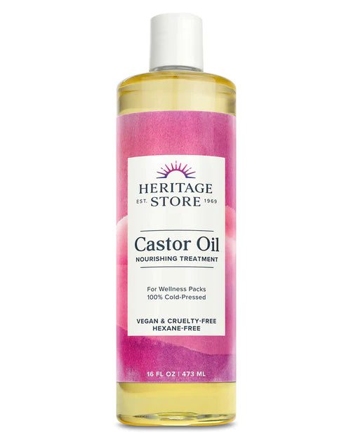 Castor Oil, Cold Pressed & Hexane-Free