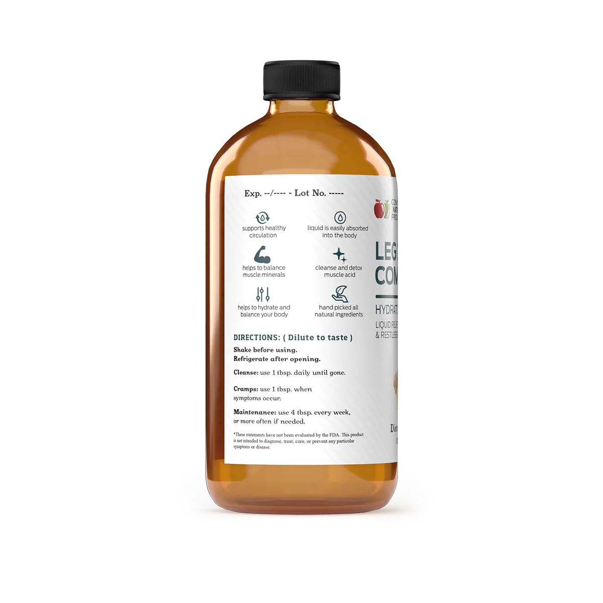 Leg Cramp Complete — 16 fl oz Organic Liquid