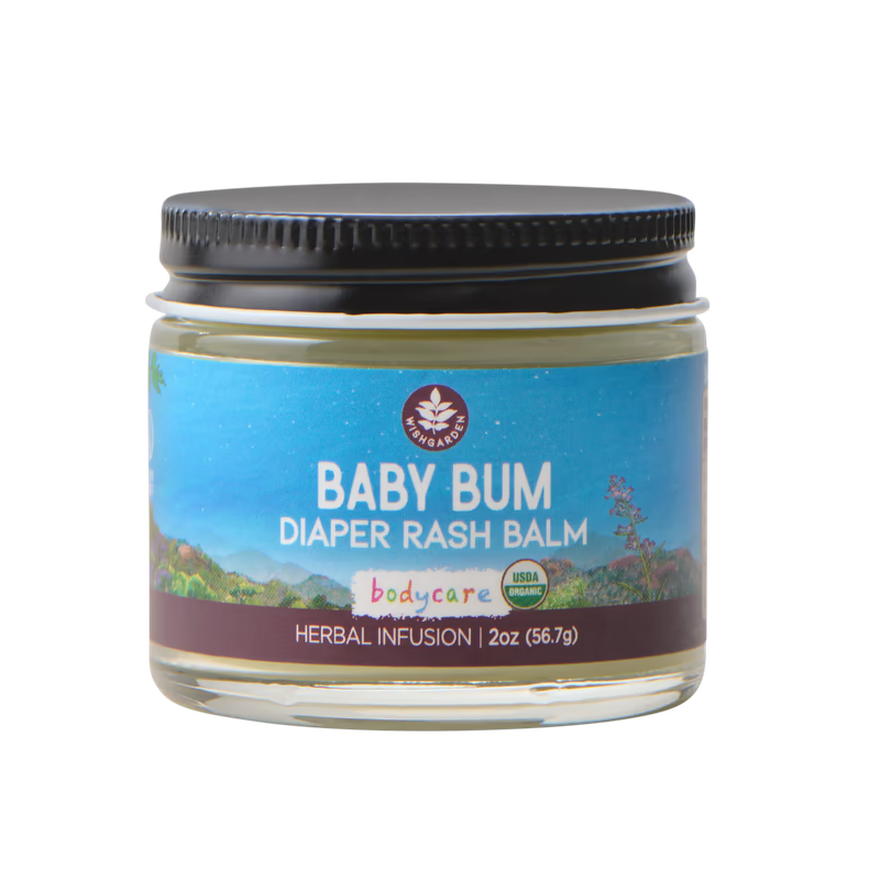 WishGarden Herbs Baby Bum Diaper Rash Balm 2oz