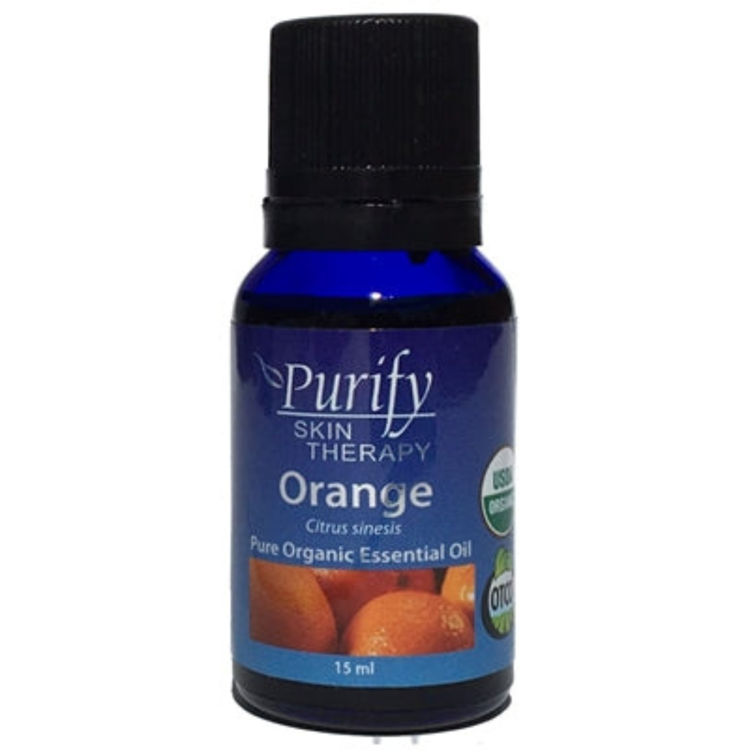 Orange Sweet, 100% Pure Premium Grade, Certified Organic Essential Oil, 15 ml