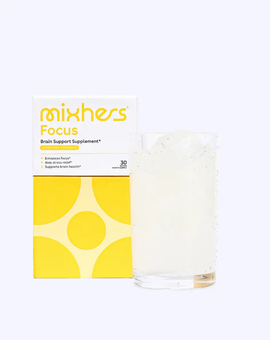 MixHers Focus Brain Support Supplement (15 stick packs)